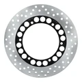 DISQUE DE FREIN ADAPTABLE YAMAHA 500 TMAX 2001>2011 AR (EXT 267mm - INT 132mm - 6 TROUS) (OEM: 5VU-2582W-00-00) -P2R