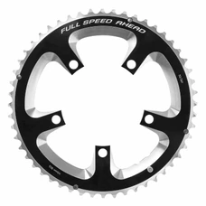CHAINRING FOR ROAD BIKE- 5 Arms- 52 Teeth External FSA 110 GOSSAMER BLACK- 11/10 Speed. (371-0252A)