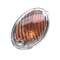 CLIGNOTANT SCOOT ADAPTABLE MBK 50 OVETTO 2003>2007/YAMAHA 50 NEOS 2003>2007 AV GAUCHE TRANSPARENT (HOMOLOGUE CE) (5RN-H3310-00) -SELECTION P2R