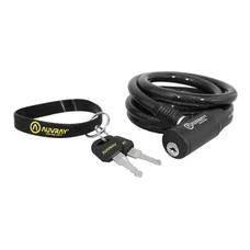 ANTITHEFT FOR BICYCLE- KEY COILED CABLE - AUVRAY SPECIAL FOR RENTAL - Ø10 mm Long 1,50 M (IN BAG -WITHOUT BRACKET)