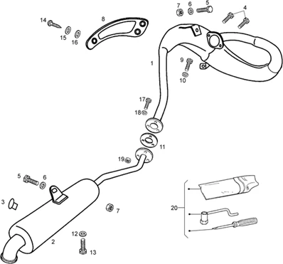 Exappement et silencieux