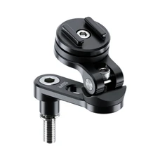 SUPPORT SMARTPHONE/TELEPHONE MOTO SP CONNECT VENDU A L'UNITE FIXATION PONTET DE GUIDON TAILLE MASSE ALU NOIR (3 VIS FOURNIES M8 L 40, 45, 50 mm)