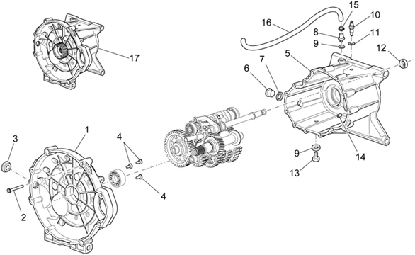 Carter de boite vitesses
