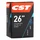 CHAMBRE A AIR VELO 26 x 1.75-2.125 CST VALVE STANDARD 48 mm