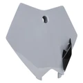 PLAQUE NUMERO/TETE DE FOURCHE 50 A BOITE UNIVERSEL REPLAY TYPE KTM GRIS NARDO SANS ECLAIRAGE