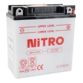 BATTERY 12V 5 Ah NB5L-B WA NITRO - WITH MAINTENANCE SUPPLIED WITH ACID PACK (Lg120xWd62xH129) (EQUALS YB5L-B)
