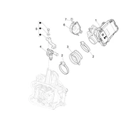 Corps papillon - Injecteur - Raccord d'admission