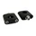 PONTET DE GUIDON UNIVERSEL REPLAY STANDARD ALU DIAM 22,2mm ENTRAXE 35mm NOIR (VIS INOX M7) (H45 x L53 x l20 mm) (PAIRE)