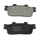 BRAKE PADS NEWFREN FOR KYMCO 50 PEOPLE S 2006>2008 Rear PEUGEOT 125 LXR 2010> Rear SYM 125 JOYMAX SPORT 2016> Rear 200 HD EVO 2011> (FD0417BE) (SCOOTER ELITE ORGANIC)