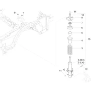 Suspension avant - Amortisseur/s
