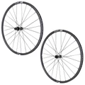 ROUES ROUTE DISQUE 700 DT SWISS P1800/23 PERFORMANCE TUBELESS READY CENTERLOCK AXE TRAVERSANT 12/142 ET 12/100mm SHIMANO 11/10V NOIR (HAUTEUR JANTE 23mm) JANTE 18C (VENDU A LA PAIRE) (OFFRE SPECIALE)