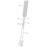 Suspension avant - amortisseur/s