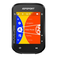 GPS / COMPTEUR IGPSPORT BSC100S AVEC VITESSE, ALTIMETRE, TEMPERATURE COMPATIBLE STRAVA - Option : CAPTEUR CADENCE, VITESSE ET CARDIO - LIVRE AVEC ETUI SILICONE PROTECTION BHB100