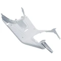 CARENAGE/MARCHE PIED SCOOT ADAPTABLE MBK 50 BOOSTER 2004>/YAMAHA 50 BWS 2004> BLANC -P2R