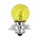 LIGHT BULB 12V 15W STANDART S3 FOOT P26S YELLOW (HEADLIGHT) (SOLD PER UNIT) -FLOSSER