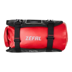 SACOCHE GUIDON VELO ZEFAL Z ADVENTURE F5 5L ROUGE FIXATION VELCRO (L 150 x L 380 x h 150mm) CHARGE MAXI 4kgs