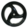 JANTE/ROUE ARRIERE VERSION FREIN TAMBOUR ORIGINE PIAGGIO 50 NRG 1998>2005 NOIR (13 POUCES)  -464367-