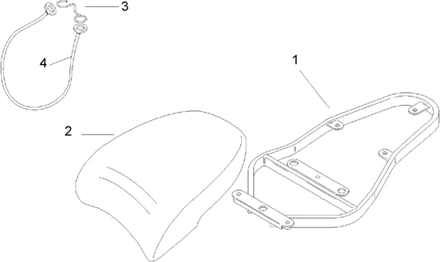 Groupe selle passager