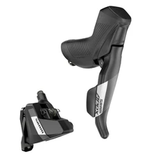 FREIN A DISQUE ROUTE / GRAVEL SRAM 12V. APEX XPLR D1 FM ARRIERE/DROIT - LEVIER/MANETTE ARRIERE A DISQUE AVEC ETRIER FLATMOUNT (DURITE 2000 mm)