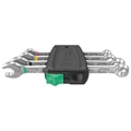 CLE MIXTE/PLATE DOUBLE WERA 6003 JOKER DIAM 8, 10, 12, 13 mm CHROME MOLY (SET 4 PIECES) -MARQUE ALLEMANDE POUR LES ATELIERS