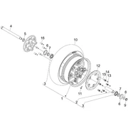Roue arrière 