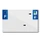 BANDE PLAQUE MOTO 210x130 POUR PVC VIERGE DEP. 61/EURO (VENDU A L'UNITE)