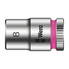 DOUILLE WERA 8790 HMA ZYKLOP 1/4 DIAM 8 mm (VENDU A L'UNITE) -MARQUE ALLEMANDE POUR LES ATELIERS