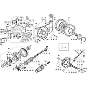 Boitier changement - differentiel - demi-axes - embrayage version à vitesses
