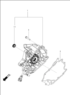 Cache volant magnetique