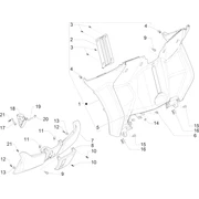 Coffre avant - Contre-tablier