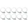 COLLIER DE SERRAGE METAL A CREMAILLERE 25 A 40mm (SACHET DE 10 PIECES) LARGEUR 9mm -SELECTION P2R