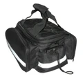 SACOCHE ARRIERE VELO A PONT NEWTON N1 FIXATION PORTE BAGAGE AVEC SACOCHES DE CHAQUE COTE WATERPROOF PAR VELCROS (L 30cm x l 17cm x h 13cm)