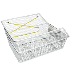 ELASTIC STRAP FOR BASKET (MESH) YELLOW FLUO (PER 3)