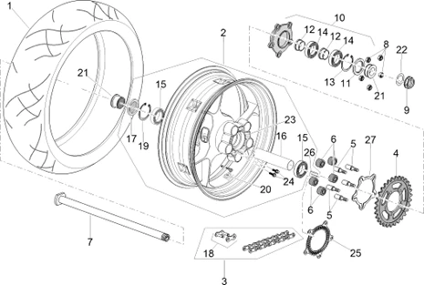 Roue AR