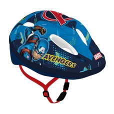 CHILD BIKE HELMET- DISNEY V2 AVENGERS- BLUE WITH RATCHET SETTING EURO 54-58 (ON CARD)