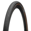 PNEU GRAVEL 700 X 40 HUTCHINSON TOUAREG TAN NOIR/MARRON TR (40-622)