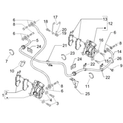 Tuyaus du freins - Etriers de frein