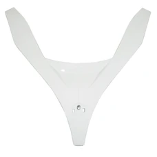 FRONT OPEN PANEL CLOSURE "PIAGGIO GENUINE PART" 125-250-300-400-500  MP3 WHITE 724  -6244320087-