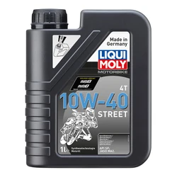 HUILE MOTEUR 4 TEMPS LIQUI MOLY MOTO STREET 4T 10W40 (1 L) SYNTHETIQUE