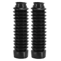 SOUFFLET DE FOURCHE MOTO DIAM INT 30 ET 50mm - LONGUEUR 195mm   (PAIRE)  -SELECTION P2R-