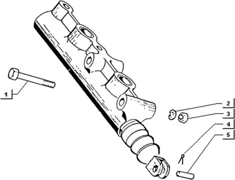 Fixation maître cylindre (volant)