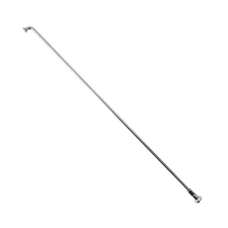 RAYON INOX ARGENT 2,6mm L220mm TETE COUDEE SAPIM AVEC ECROUS (VENDU A L'UNITE)