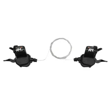 GEAR SHIFTERS SET- FOR ROAD BIKE P2R FOR FLAT BAR  8Speed PUSH-PULL COMPATIBLE SHIMANO TRIPLE (PAIR)