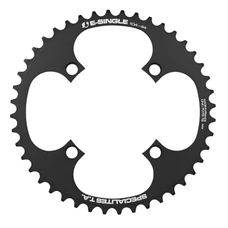 PLATEAU VAE/E-BIKE 4BRA D.104 POUR BOSCH / BROSE / YAMAHA / GIANT / SHIMANO E-STEPS TA E-SINGLE 44DTS MONO NOIR ALU 7075