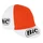 CYCLING CAP-VINTAGE TEAM BIC - white/orange