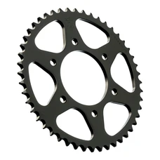 COURONNE MOTO ADAPTABLE YAMAHA 125 MT-125 2015>2019, YZF-R125 2008>2018 428 48 DTS ACIER NOIR (DIAM 76/100/8.5) -JT SPROCKETS