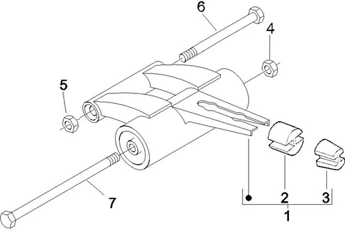 Bras oscillant