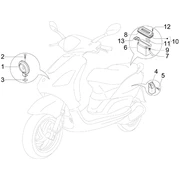 Relais - Batterie - Avertisseur sonore