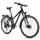 VELO MUSCULAIRE VTC 28 LEADER FOX ESPIRIT 2025 FEMME NOIR 9V CADRE ALU 16,5 POUCES (TAILLE ADULTE 158 à 168 cm)
