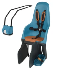 PORTE BEBE/SIEGE ENFANT ARRIERE POLISPORT A FIXER SUR CADRE MINIA BLEU NEPTUNE (9 A 22Kgs) HOMOLOGUE EN 14344 (BOITE CARTON INDIVIDUELLE)